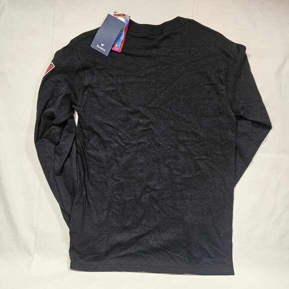 Mississippi State Fanatics Black Long Sleeve T-shirt Unisex Small Bulldogs - Picture 2 of 4